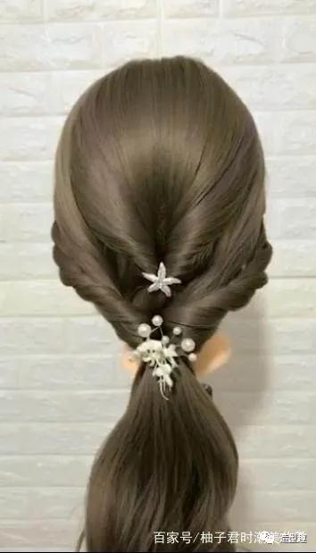 超实用8种编发教程0基础轻松get,儿童长发编发教程8-12岁新年编发