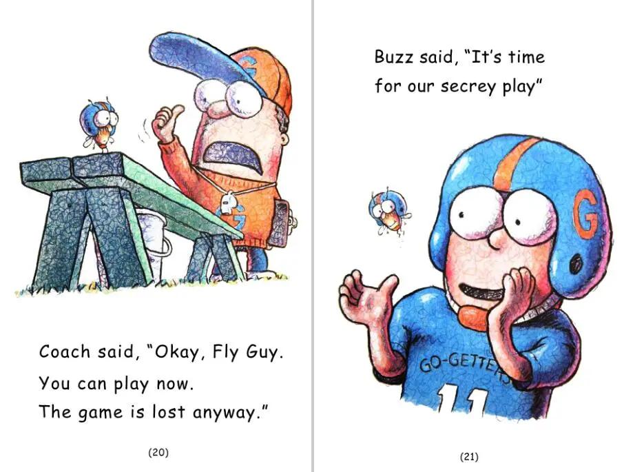 苍蝇小子绘本讲的是什么,cansamplayfootball英语绘本