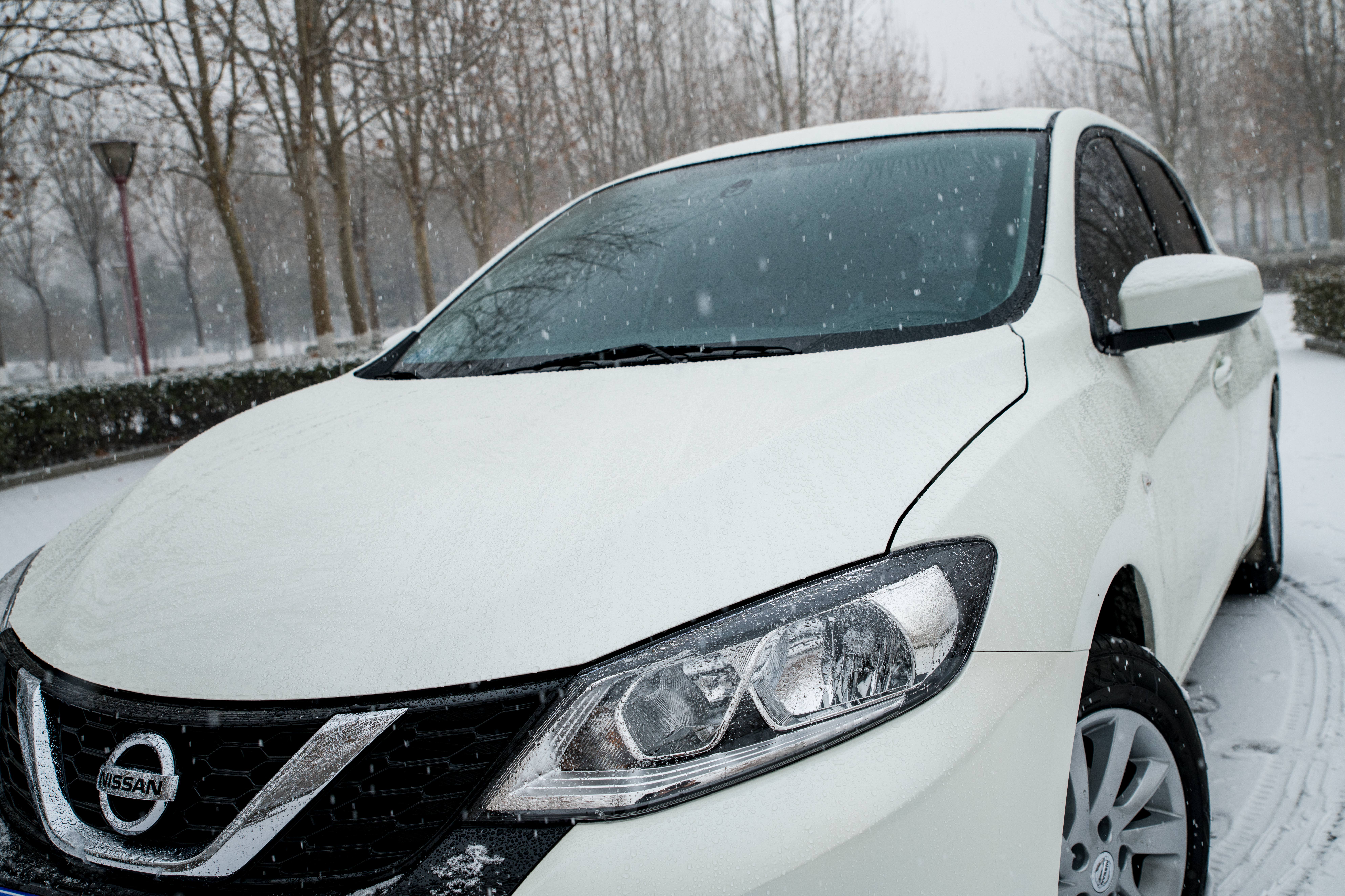 骐达拍的行车风景,骐达下雪天