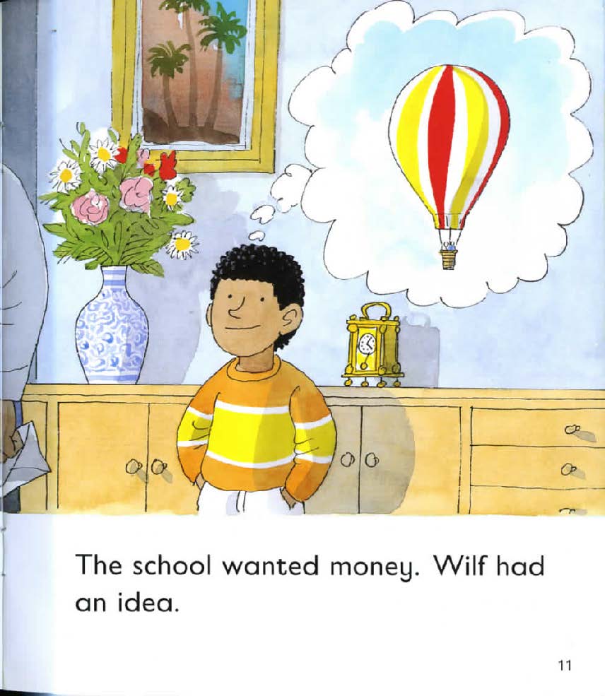 牛津阅读树四级绘本读物《Theballon》