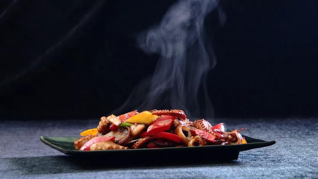 椒盐八爪鱼湘菜做法,川味小八爪鱼怎么爆炒