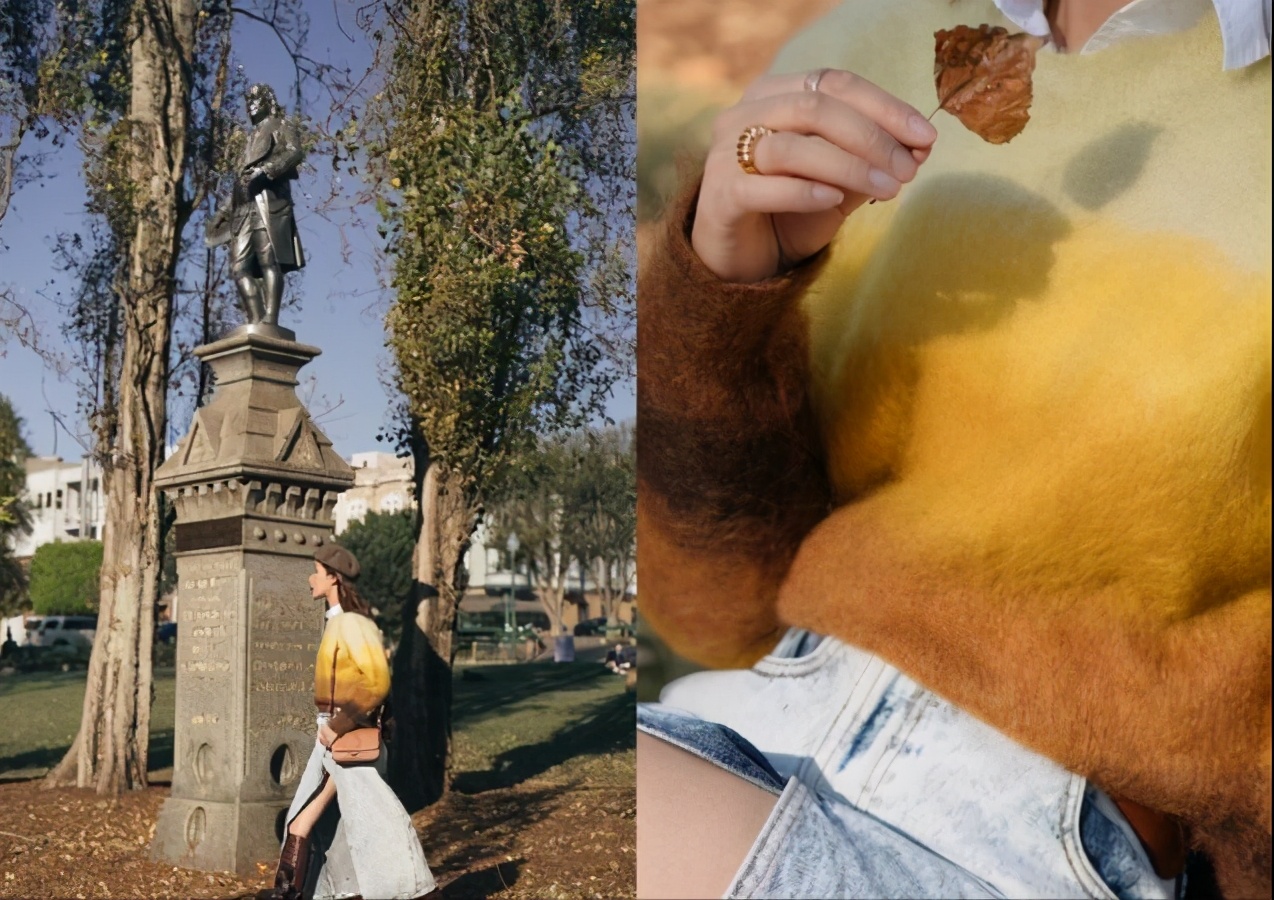 枫叶适合什么颜色的衣服,红叶穿什么颜色衣服好看