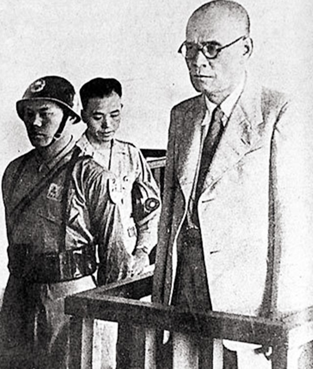 为冈村宁次做辩护,1948年为冈村宁次作无罪辩护