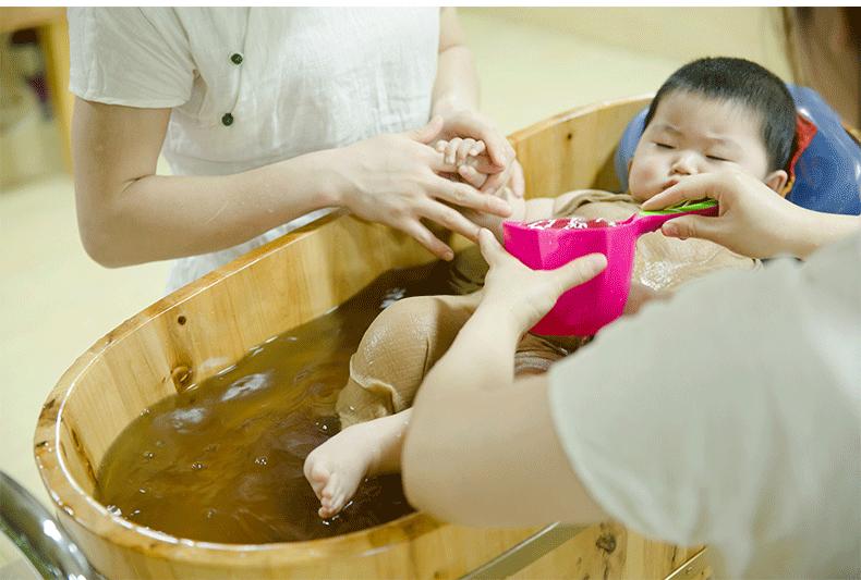 宝宝感冒睡不好试试小儿推拿手法,小儿感冒中药药浴配方