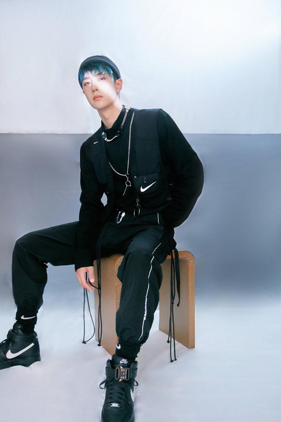 王一博这就是街舞裤子造型,王一博酷gai