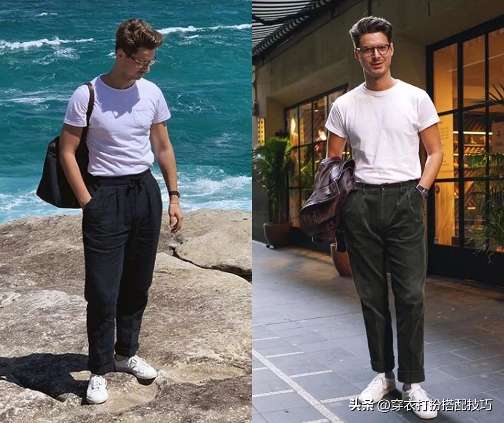 别人穿白T很时髦，自己穿起来却像睡衣，问题都出现在哪里？