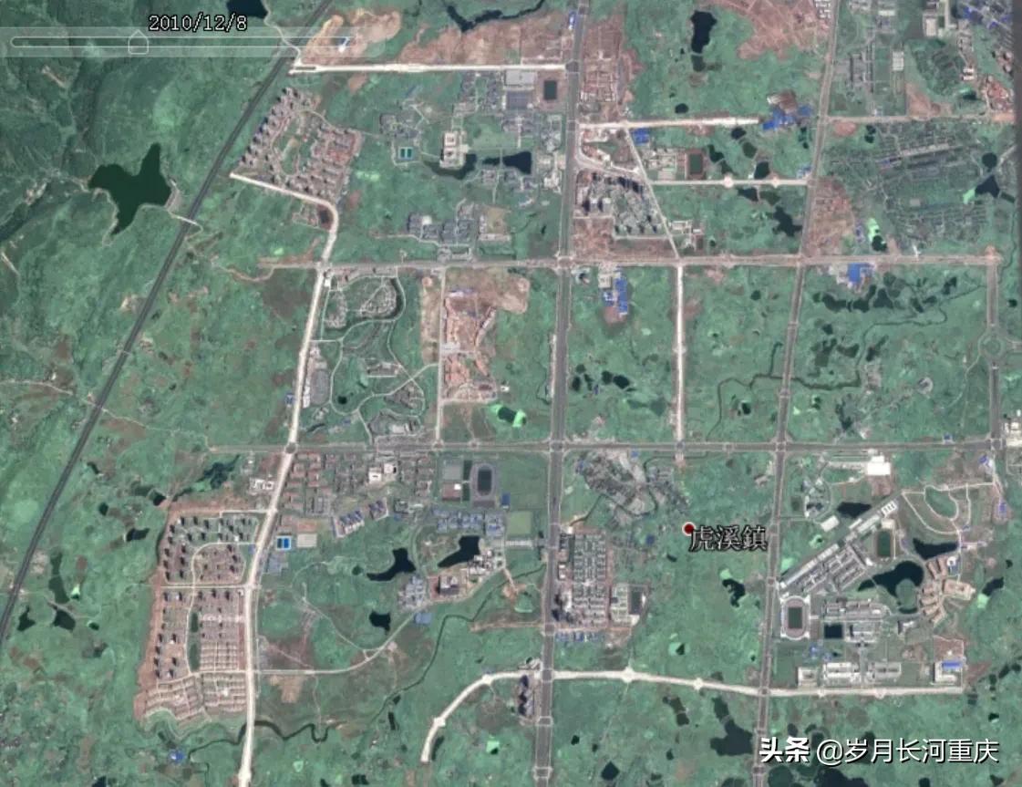 重庆大学城变化最大的地方,重庆大学城10年前与10年后的对比
