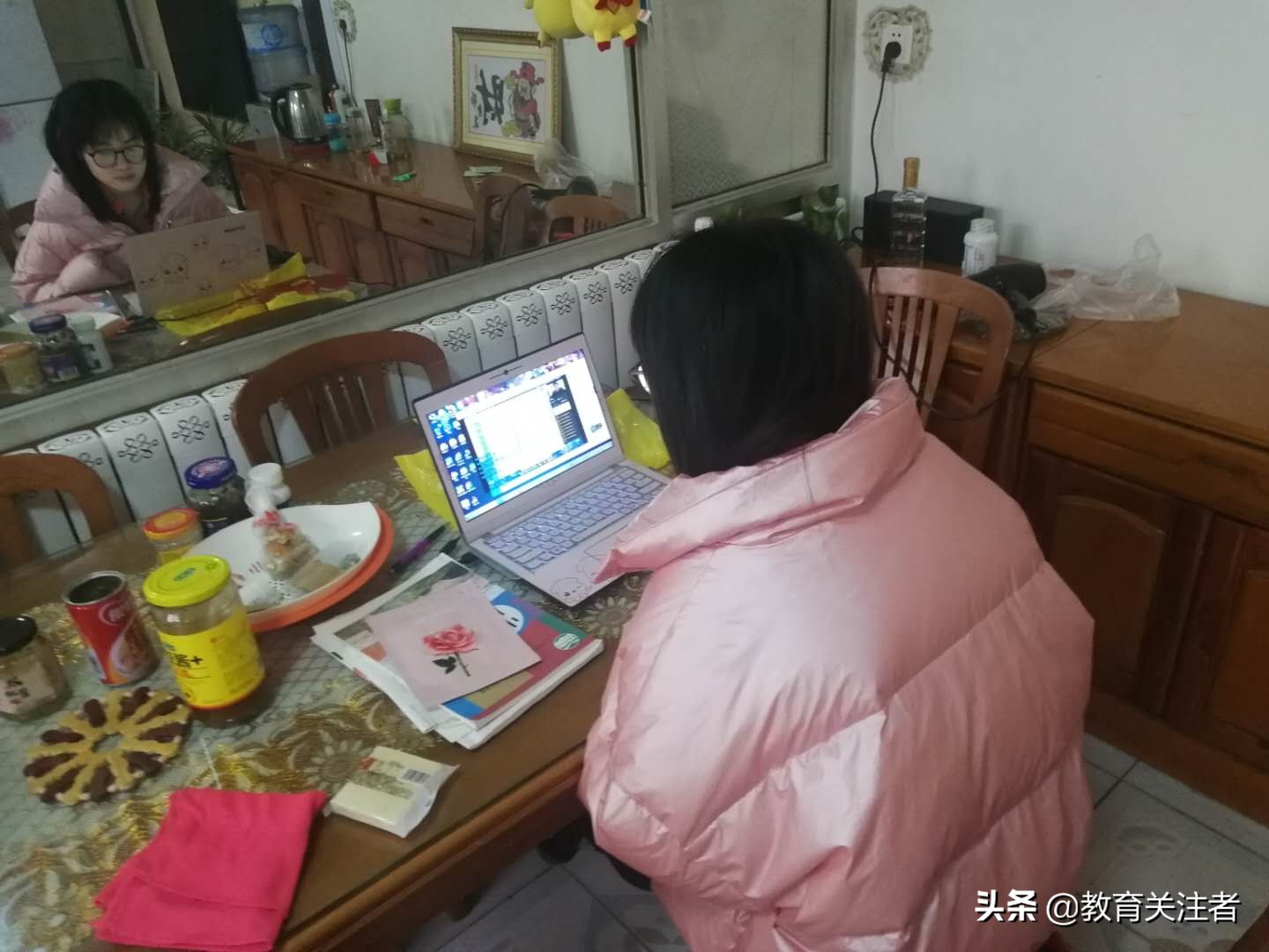 空中课堂显特色-郑州市第九十三中学行动中