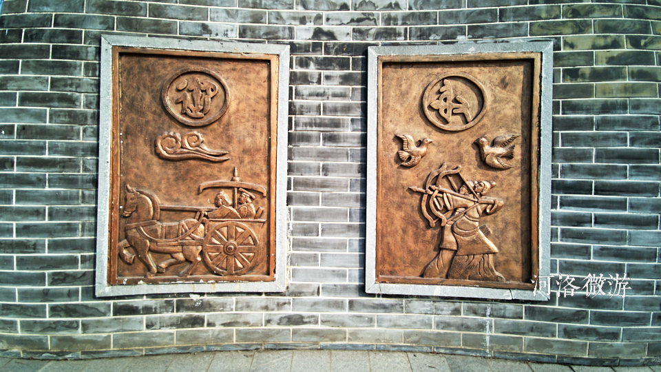 古色古香的大门,庄严气派的中式大门