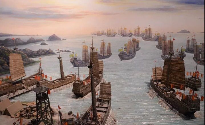 三国时期楼船的登岸方式,三国东吴海上战船