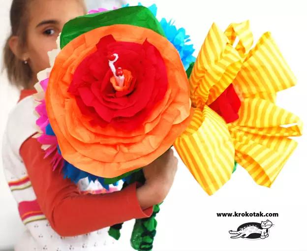 元旦手工花制作方法,花的手工饰品简单又漂亮