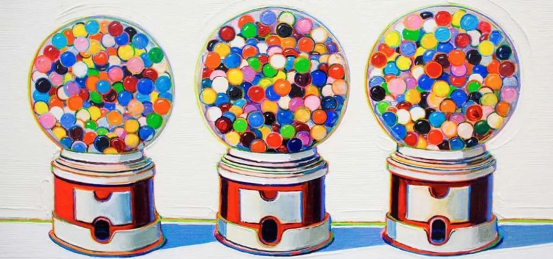 美国普普艺术家韦恩·蒂博作品欣赏