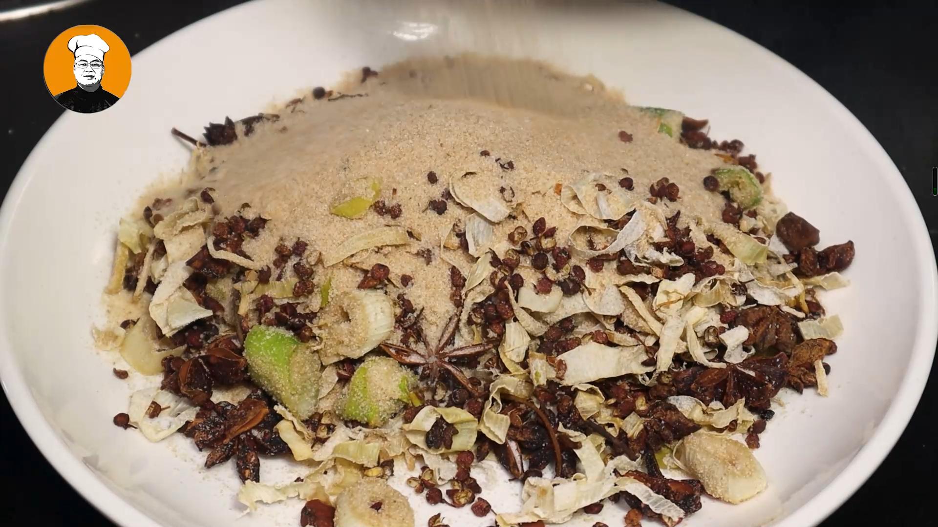 腌咸猪头的正确做法,过年必备好物猪肉脯