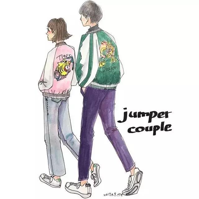 插画怎么搭配,插画教程服装设计