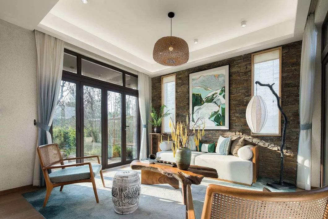 原木风装修风格成都,原木风装修房子效果图成都