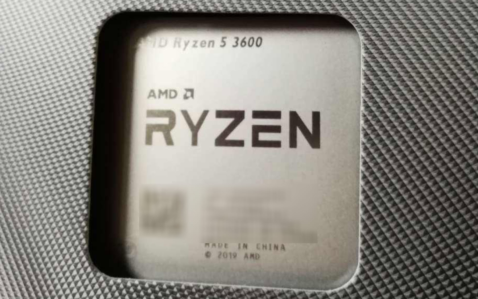 今年装机就它吧！战力最强的CPU无疑是AMD的三代锐龙R5-3600