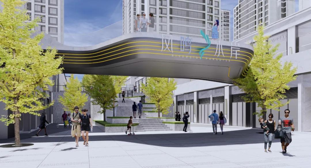 凤栖梧桐小区景观,凤栖梧桐居