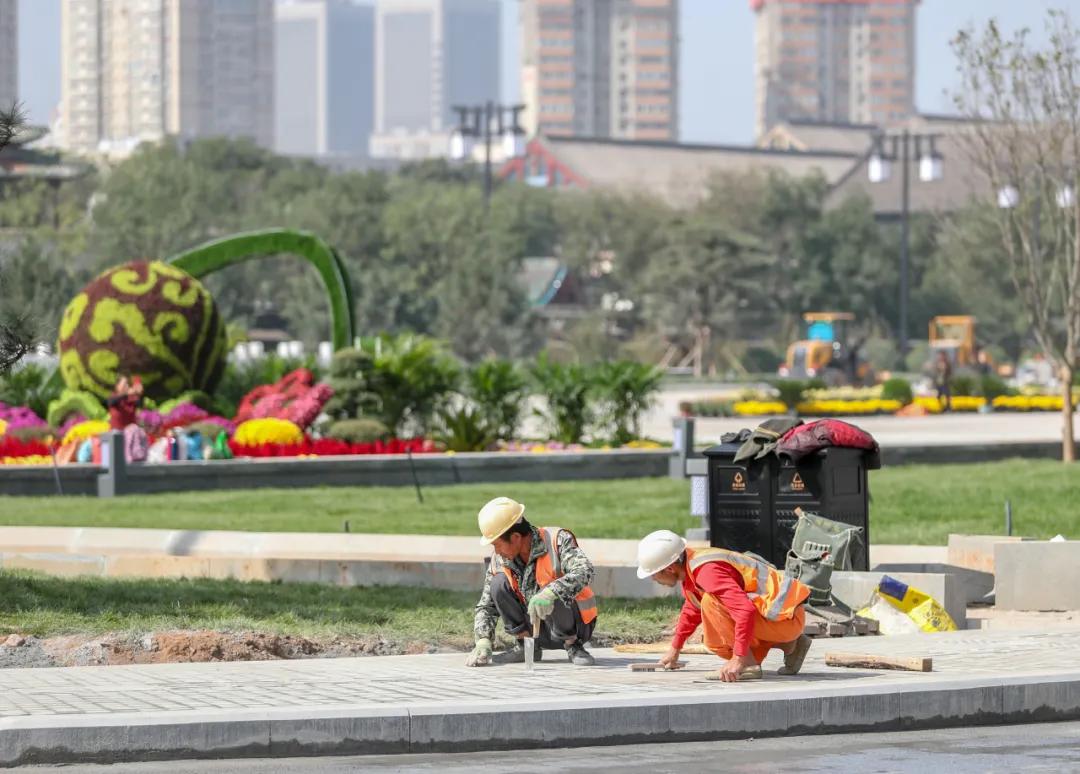 太原五一广场什么时候开始施工,太原五一广场最新航拍