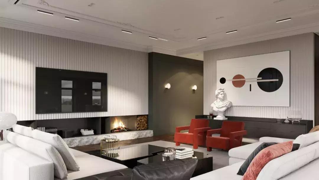 优雅现代法式风家装,简约经典诠释法式优雅