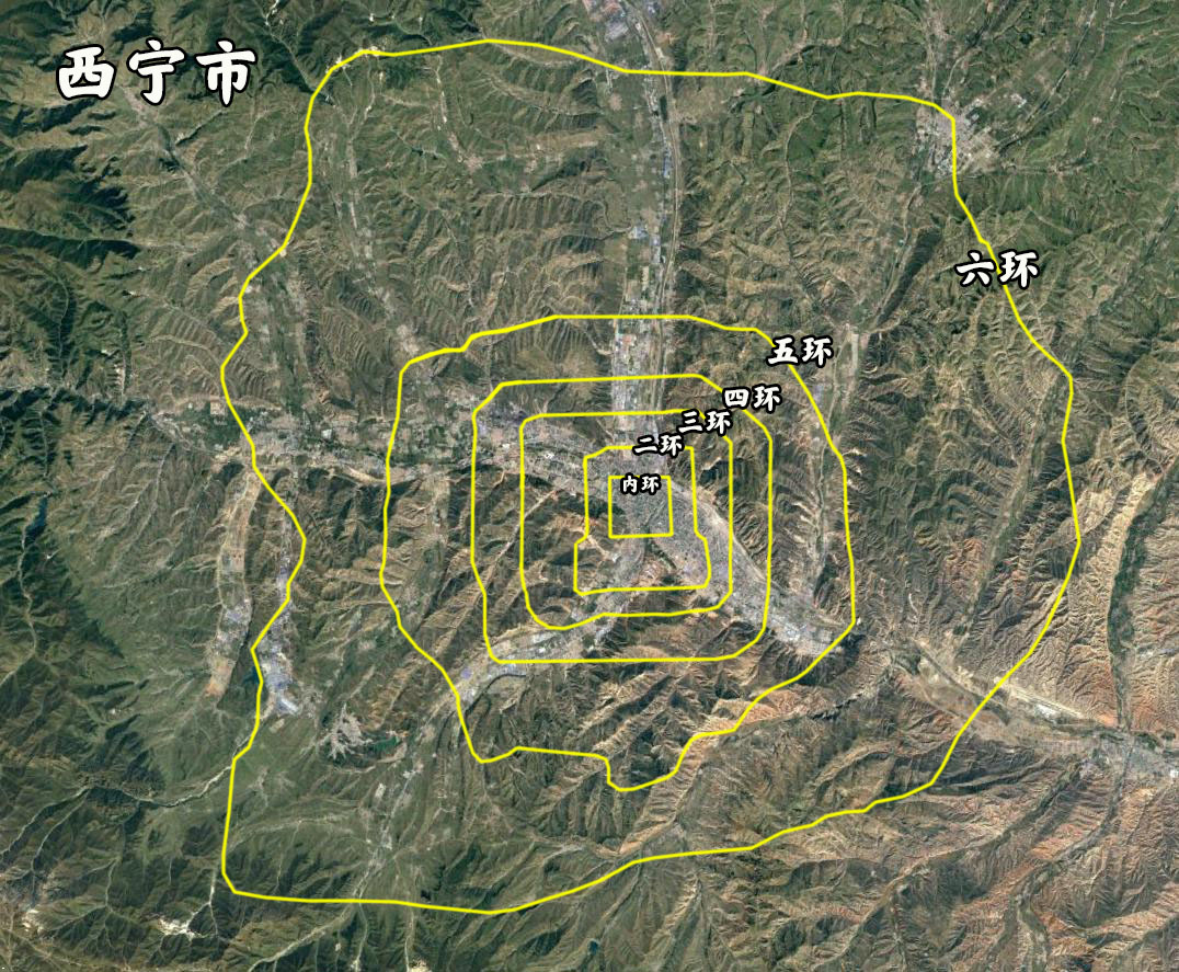 同比例面积城市对比,北京五环图对比各大城市