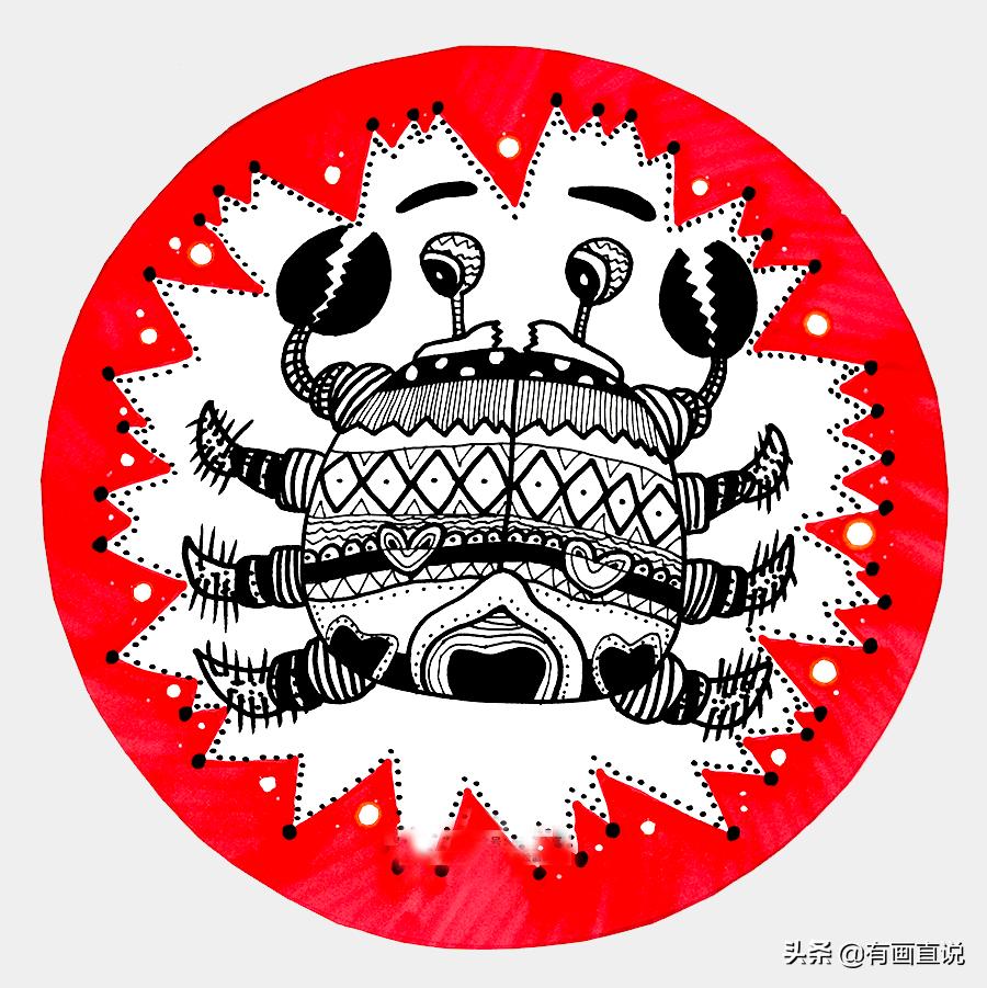 儿童创意画7-10岁变废为宝,儿童创意画7-10岁