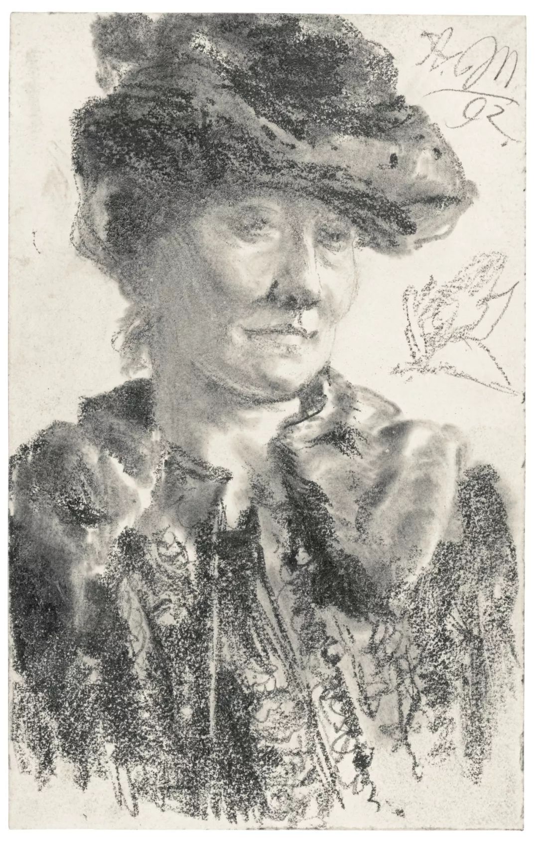 解析速写模范生门采尔，学习速写综合技法！|LAO大师