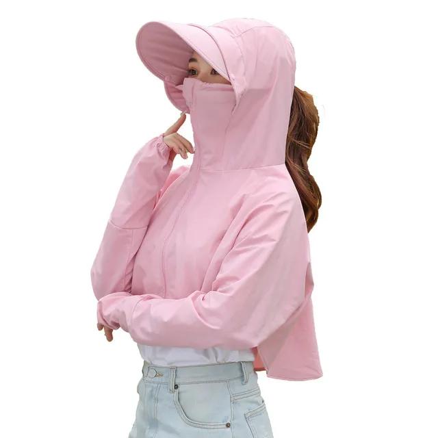 日本防晒衣遮脸防紫外线,日本防晒衣哪种颜色最防晒