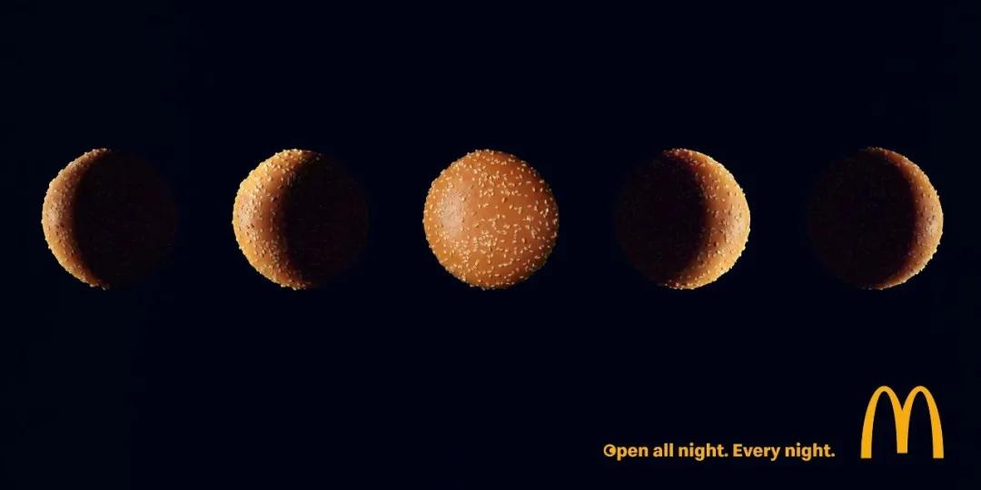 麦当劳经典平面广告,麦当劳甜筒广告海报图片