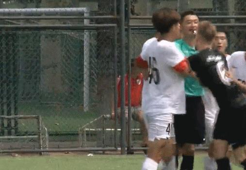 那些年国足的中超名场面,中国国足踢球名场面