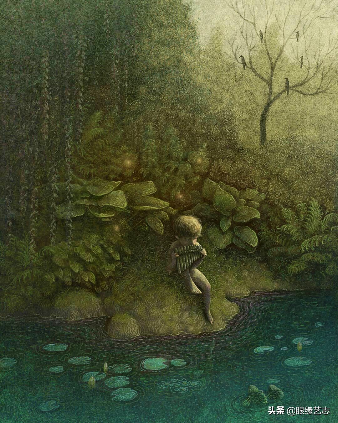 自由绘画艺术疗愈,治愈艺术绘画