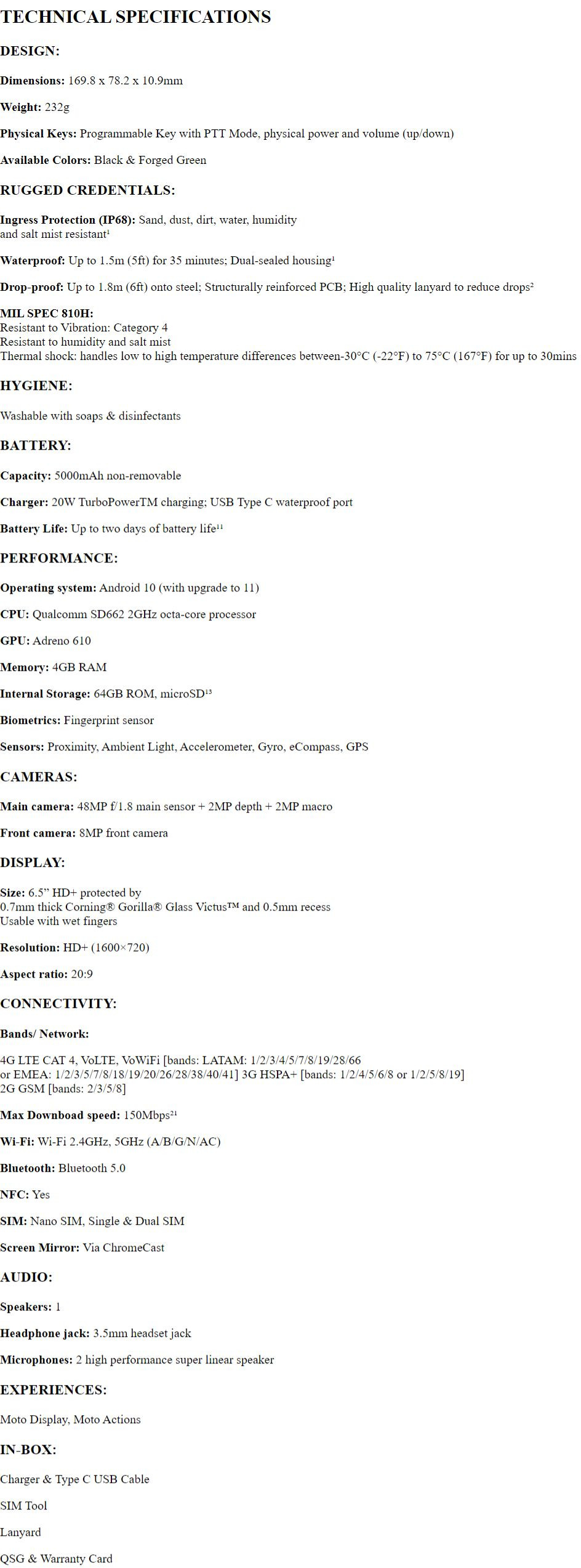 摩托罗拉最强旗舰配置参数,曝摩托罗拉新机配置