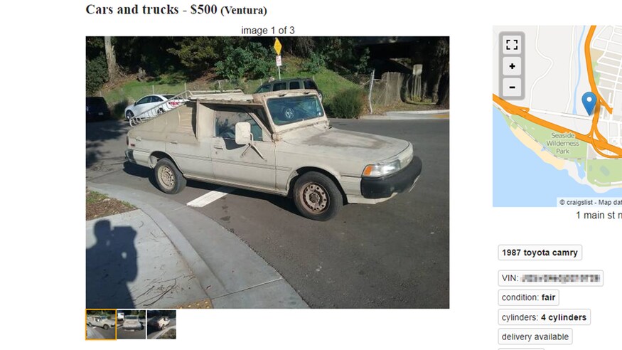 一位大兄弟把自己的凯美瑞改成悍马，而且还漏雨，价格仅500美元