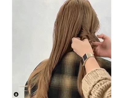 简单编发学生,手残党都会的编发教程学生