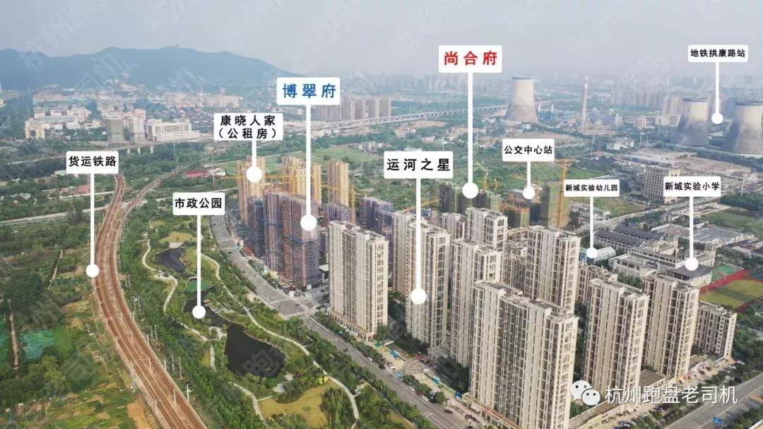 大运河新城开山姊妹盘，一个天上一个地下