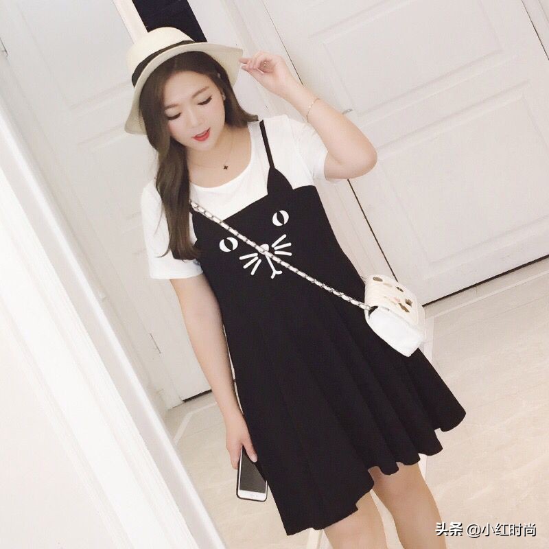 今年胖mm流行穿搭女,最新款胖mm显瘦衣服