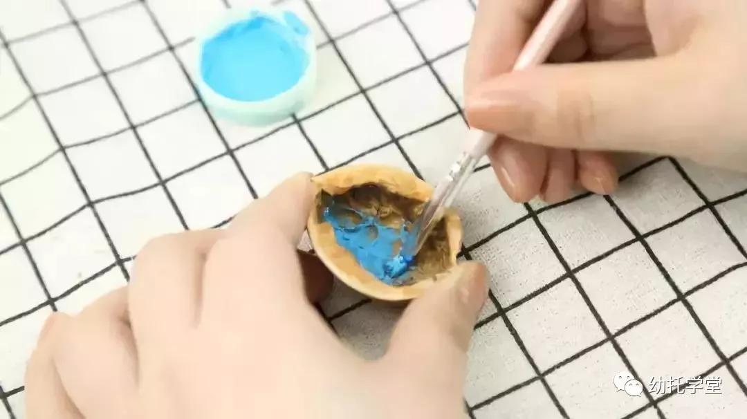 废物利用亲子手工制作坚果,创意坚果手工制作大全图片