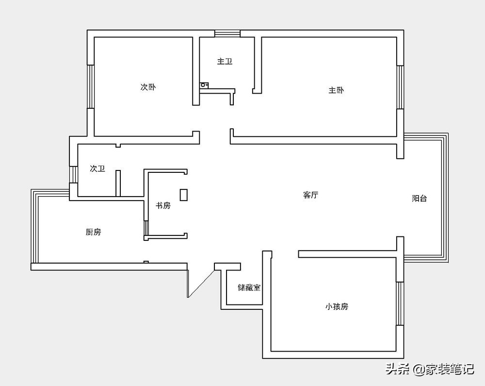不装电视机换成投影幕布，她家客厅的做法，让周围邻居都十分羡慕