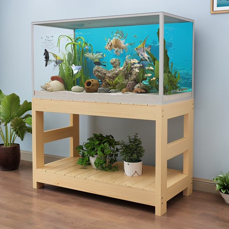 玻璃鱼缸怎么选择,鱼缸底柜用什么材质的好