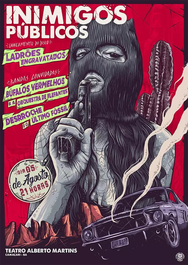 巴西插画师作品高清,巴西插画家janaglatt的插画