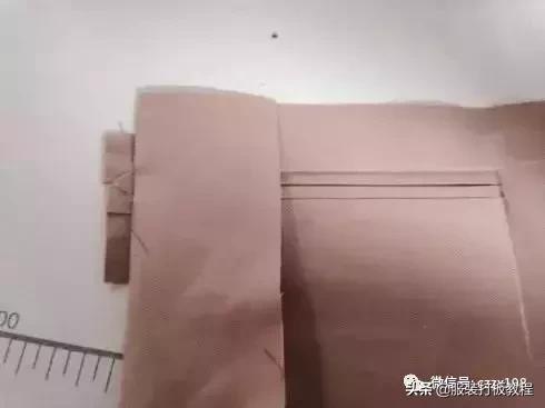 西服口袋制作详细步骤,西服口袋盖的裁剪方法