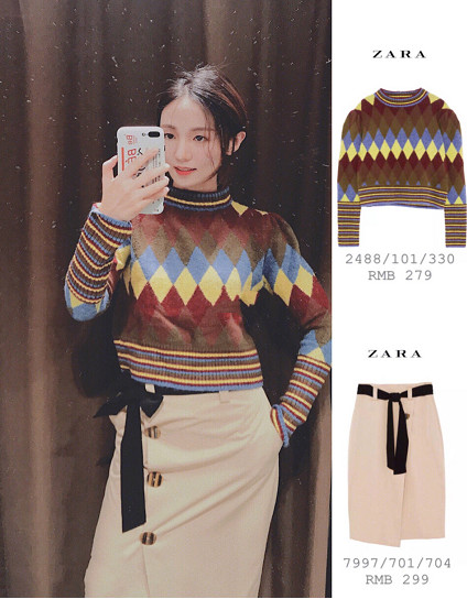 zara美到犯规的早春新款穿搭,zara穿搭黑色小香风