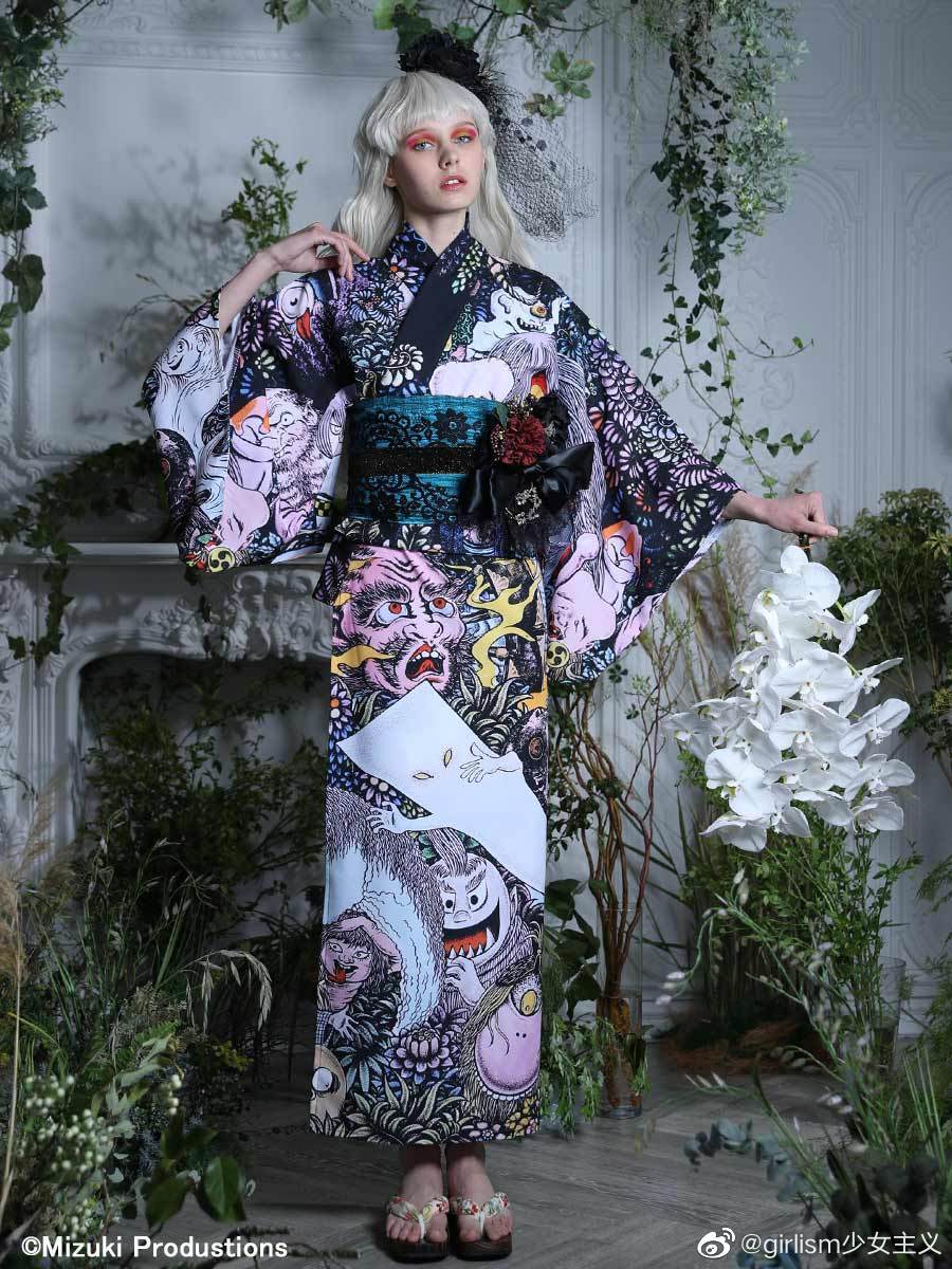 适合少女的浴衣 (夏日可爱浴衣)