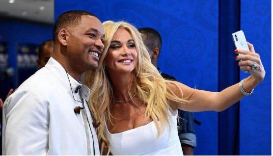 世界杯中35岁少妇为之一亮，竟然称赞是俄罗斯第一足球宝贝