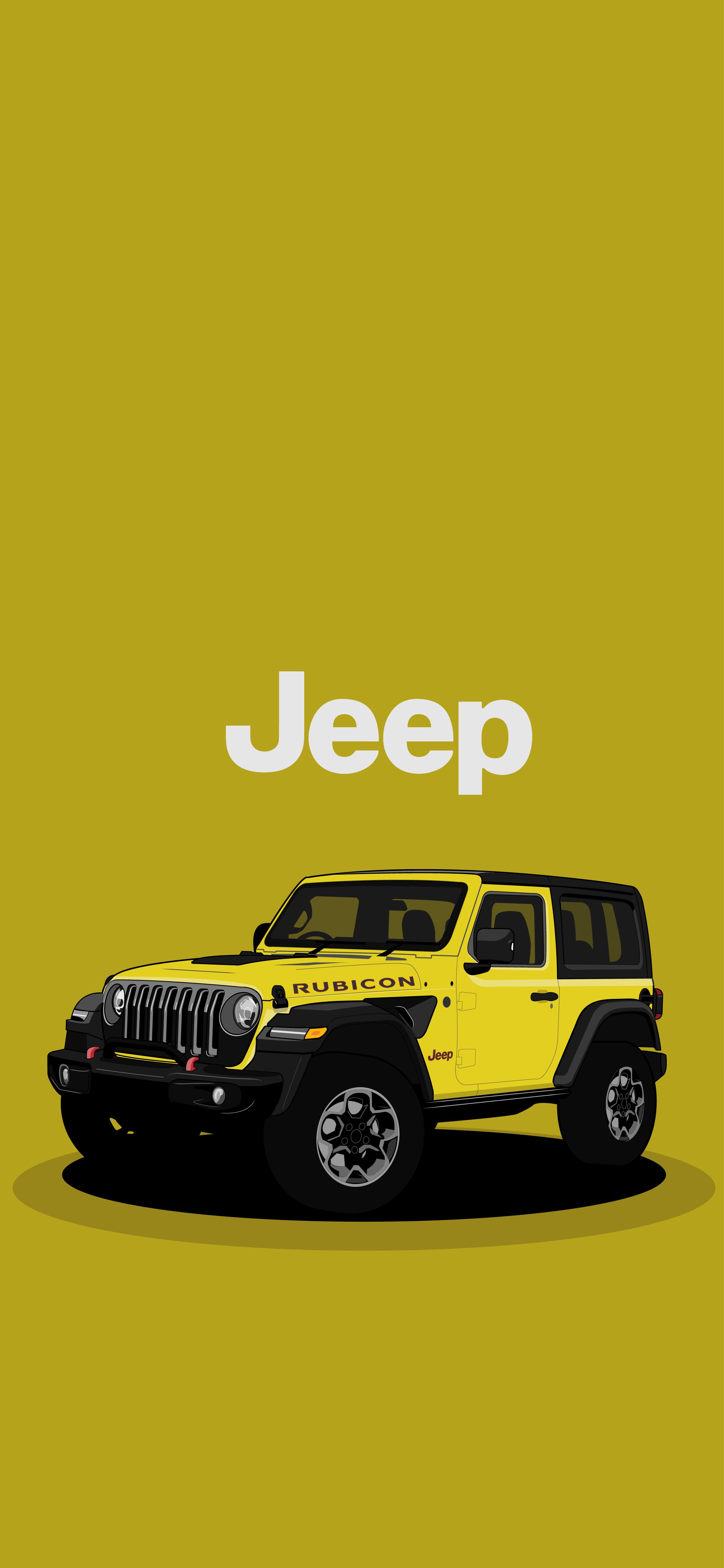 手绘越野壁纸,硬派越野车高清壁纸