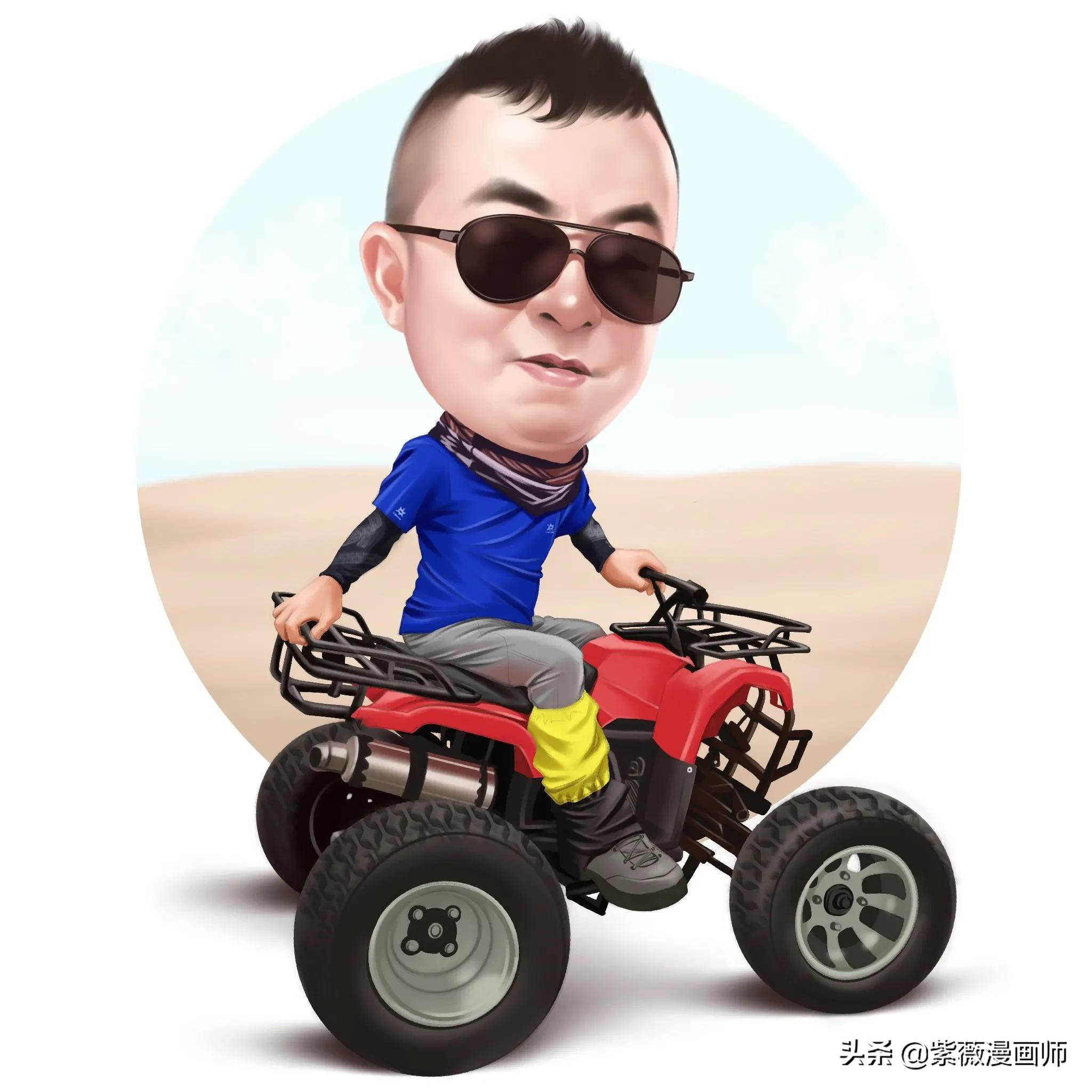 微信头像眼镜男士专用漫画,40-50岁男士头像漫画