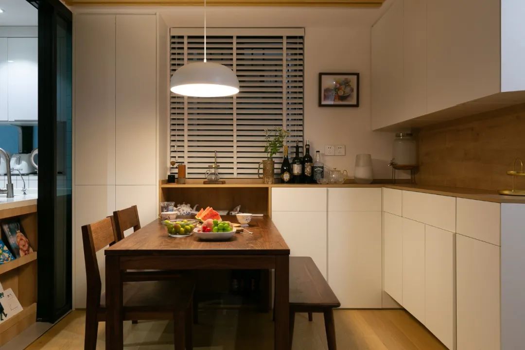 速来学习！深圳99㎡小三居改造，可塞大冰箱、超多收纳，太值了