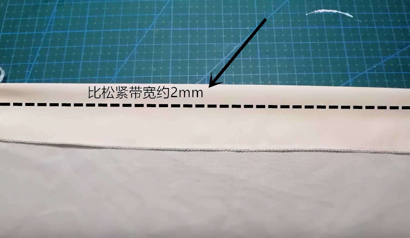 松紧带编织方法视频,松紧带的缝制