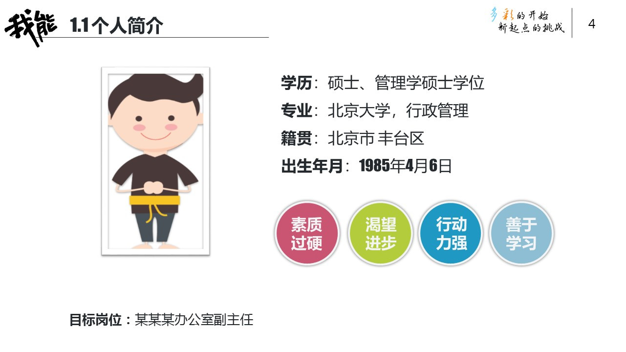 求职面试ppt模板推荐,ppt制作一份个人求职简历