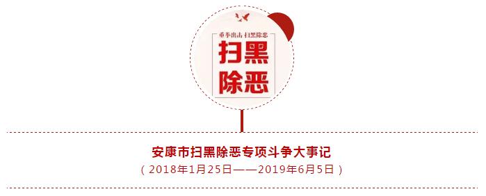 「扫黑除恶」安康市扫黑除恶专项斗争大事记
