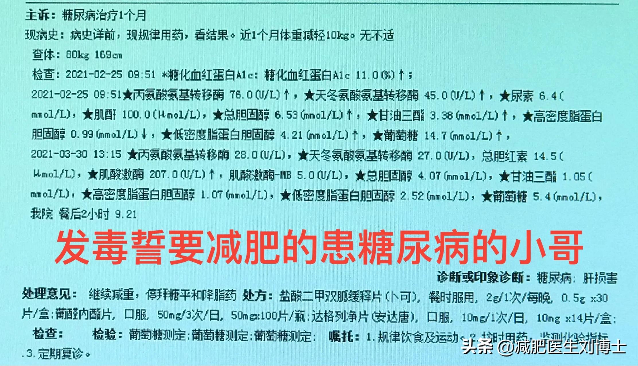 血糖爆表28岁小伙得了糖尿病,血糖高年轻小伙子